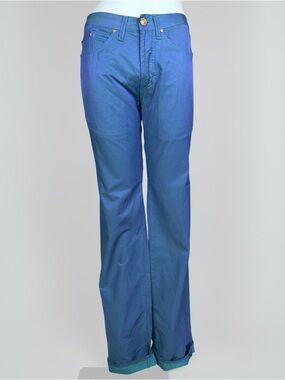 Versace Jeans Couture Y2K Blue/Green Iridescent Jeans